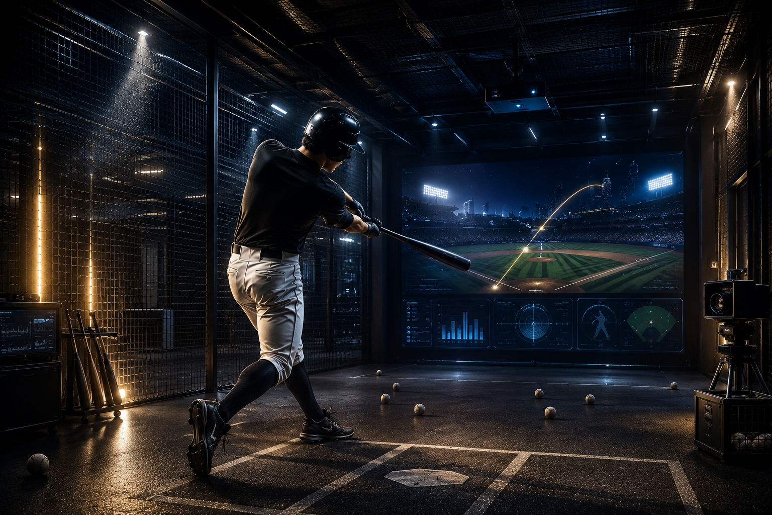 KD BASEBALL LAB — HitTraxで打撃データを計測する選手
